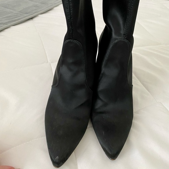 Stuart weitzman Sock Booties black/ Comfy heel - Picture 5 of 12